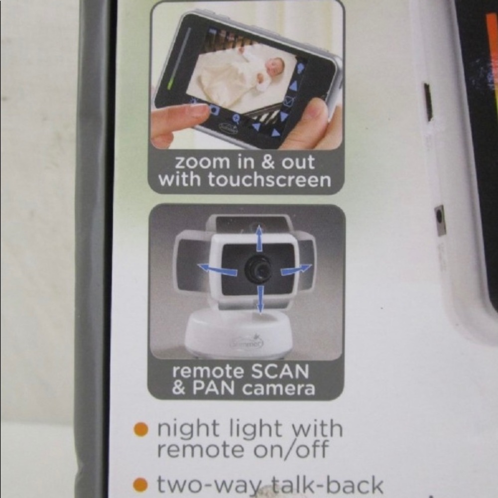 Summer Infant InTouch Touchscreen Dual Two Monitor - Picture 2 of 8